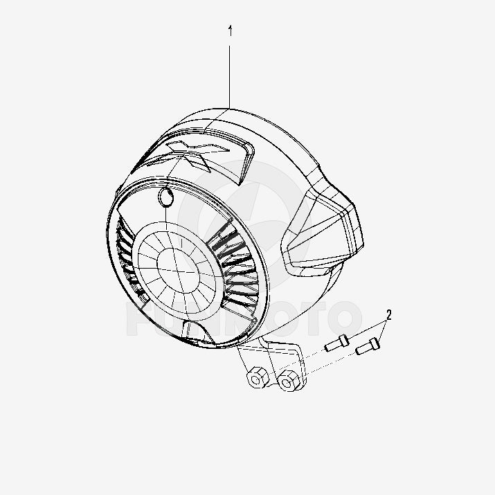 Speedometer or Dashboard suit for CF700/CLX700 Heritage code is 6GUV-170100-6002