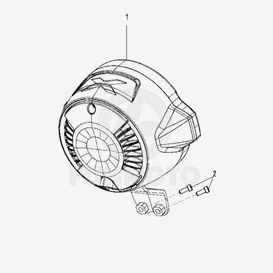 Speedometer or Dashboard suit for CF700/CLX700 Heritage code is 6GUV-170100-6002
