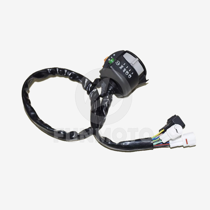 Left Handle Bar Switch Suit For HISUN500/LONCIN500 Four-wheel Drive Switch