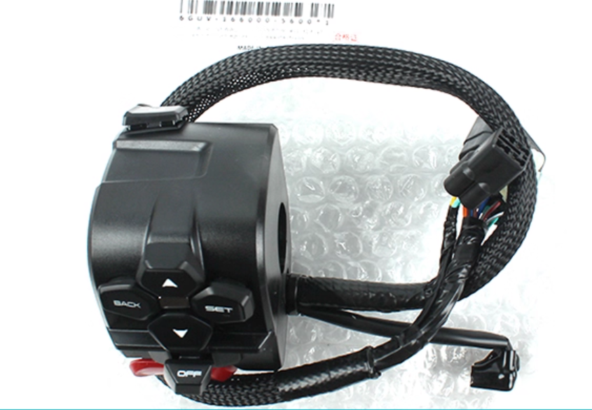 Left Handle Bar Switch suit CF675SR-R code is 6GUV-166000-5600