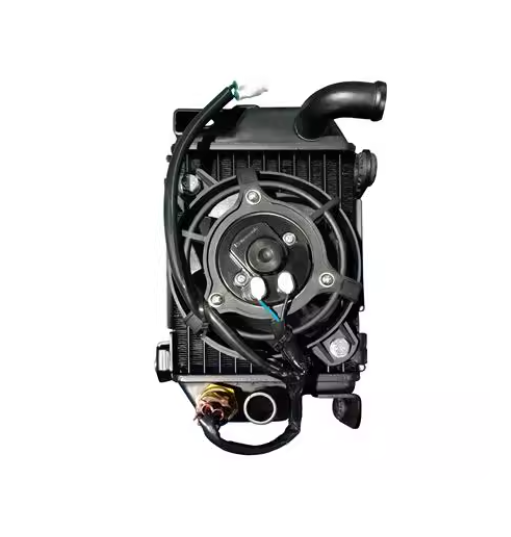 Left Radiator with cooling fan suit Zontes R1 310/ZT310RXT single plug