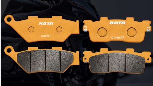 Front brake pad and Rear Brake pad suit QJ motor srk250 rs 2024