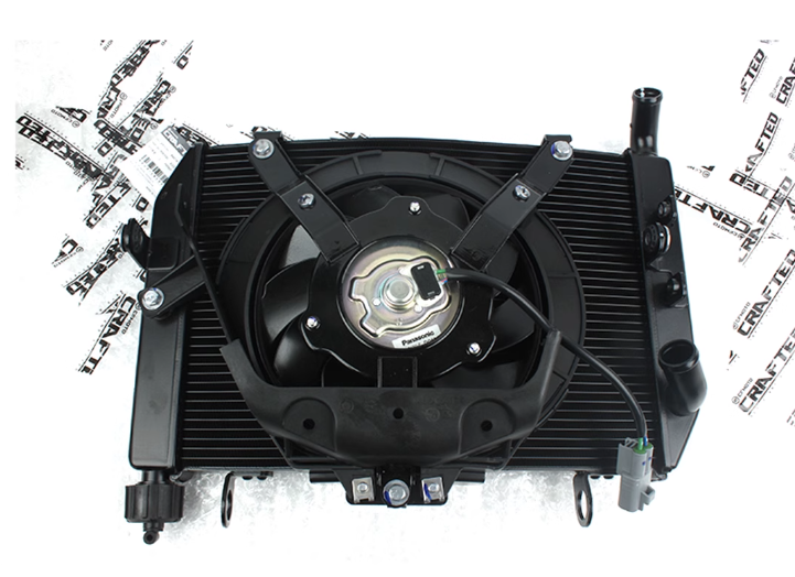 Radiator with fan assy suit CF675SR-R Code is 6GUV-181000-5600