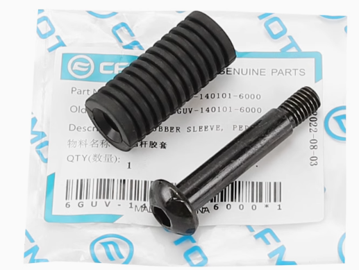 Gearshift lever Foot pedal rubber and bolt suit CF450NK