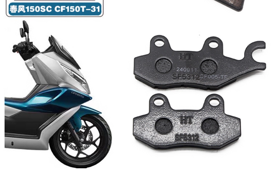 Front brake pad and rear brake pad suit SC150 or 150SC