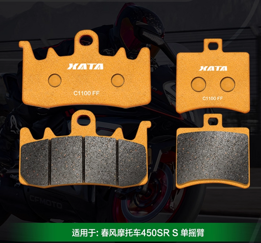 Front Brake pad and Rear Brake pad suit CF450SRS