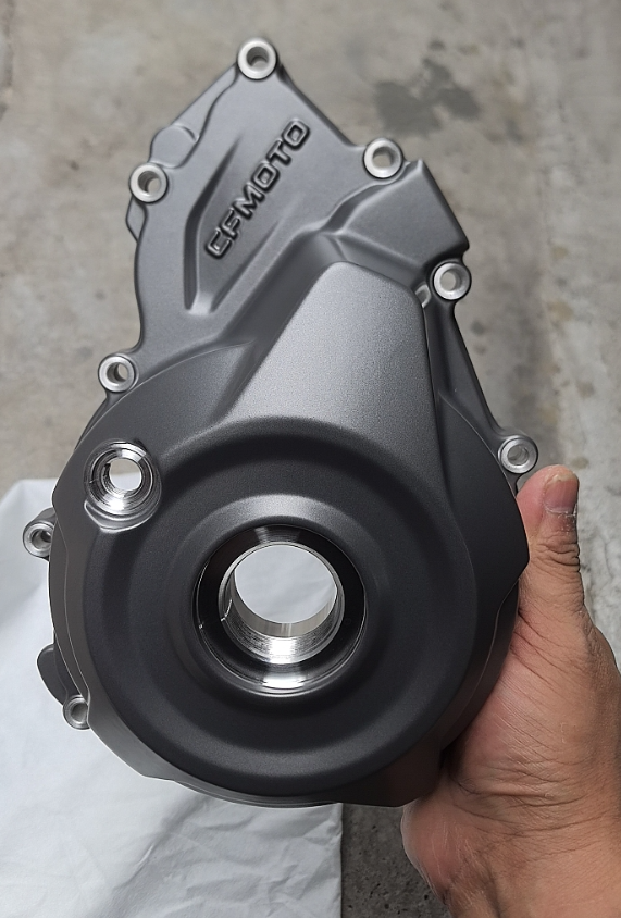 Engine Left side Cover suit CF450MT code is 0SQV-014001-1000-0HB00