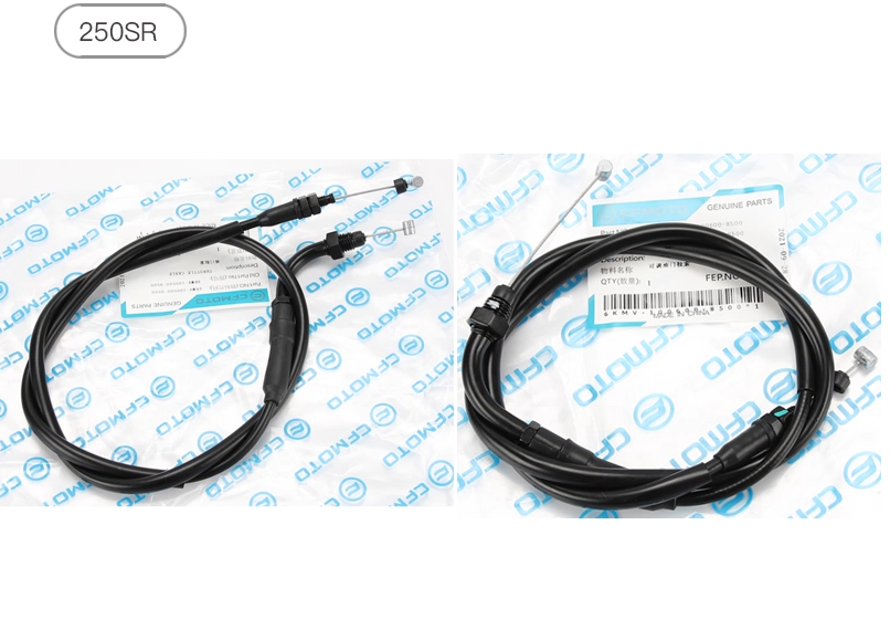 Throttle Cable and Returninng throttle cable suit CF300SR/CF250SR Model 2021-2022 6KMV-100500-8500/ 6KMV-100600-8500