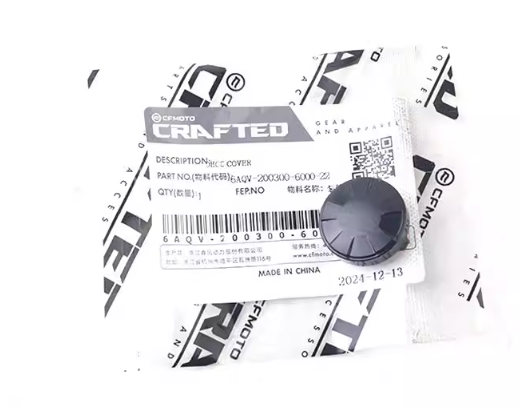 Left hand guard cover and 4pcs Rear mirror rubber cover suit CF450MT code is 6AQV-041003-6000-0BM00
