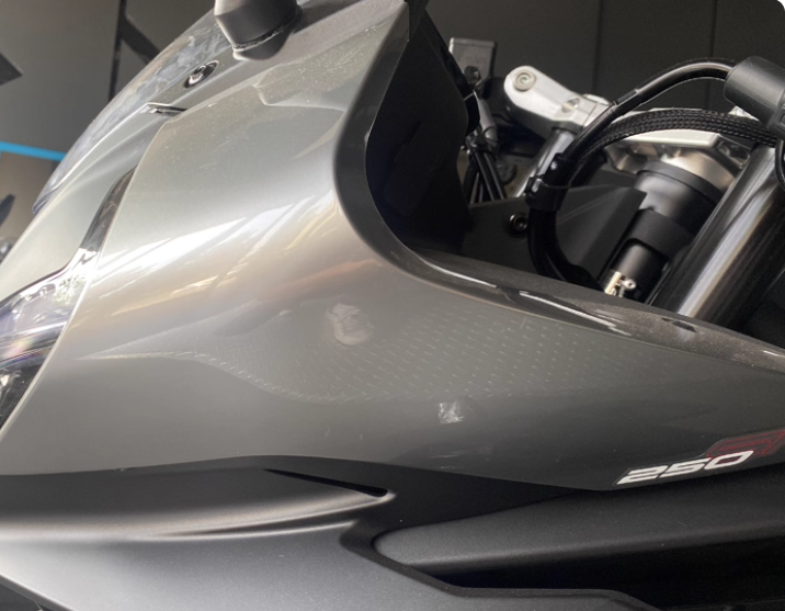 Headlight Left Cover and Left Spoiler suit CF250SRS