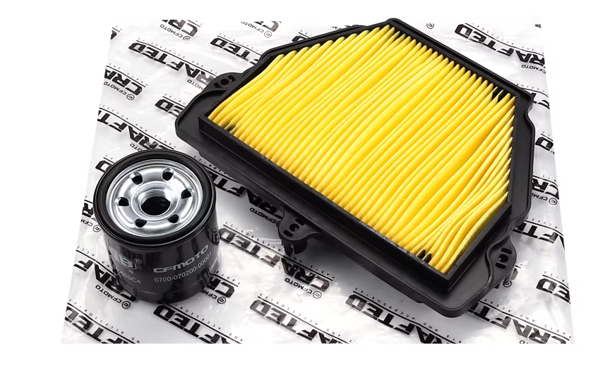 Air Filter and Oil Filter suit CF675NK/CF675SR/CF675SRR 0HTV-112000-7000/0700-070200-0001