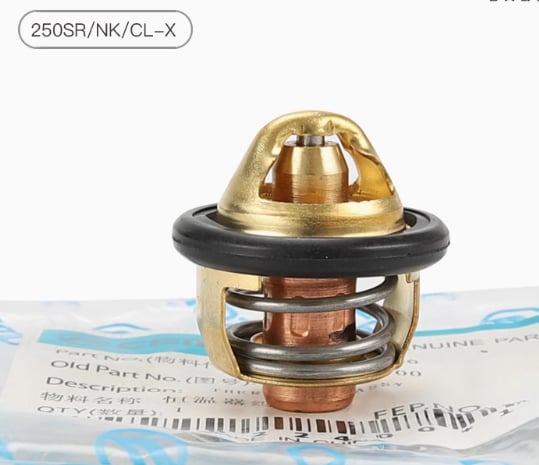 Water temperature sensor and thermostat suit CF250SR/CF150NK/CF400NK/CF650NK/CFX5/CFX6, the parts no. is 018B-022810