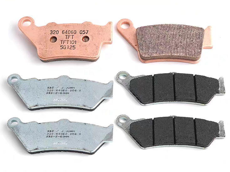2 Sets Front Brake pad and 1 set rear brake pad suit CF700MT