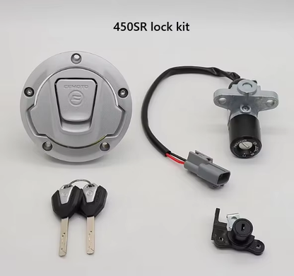 Lock Kit and Slidersparts suit CF450SR/CF450SRS code is 6AQV-011000-1002