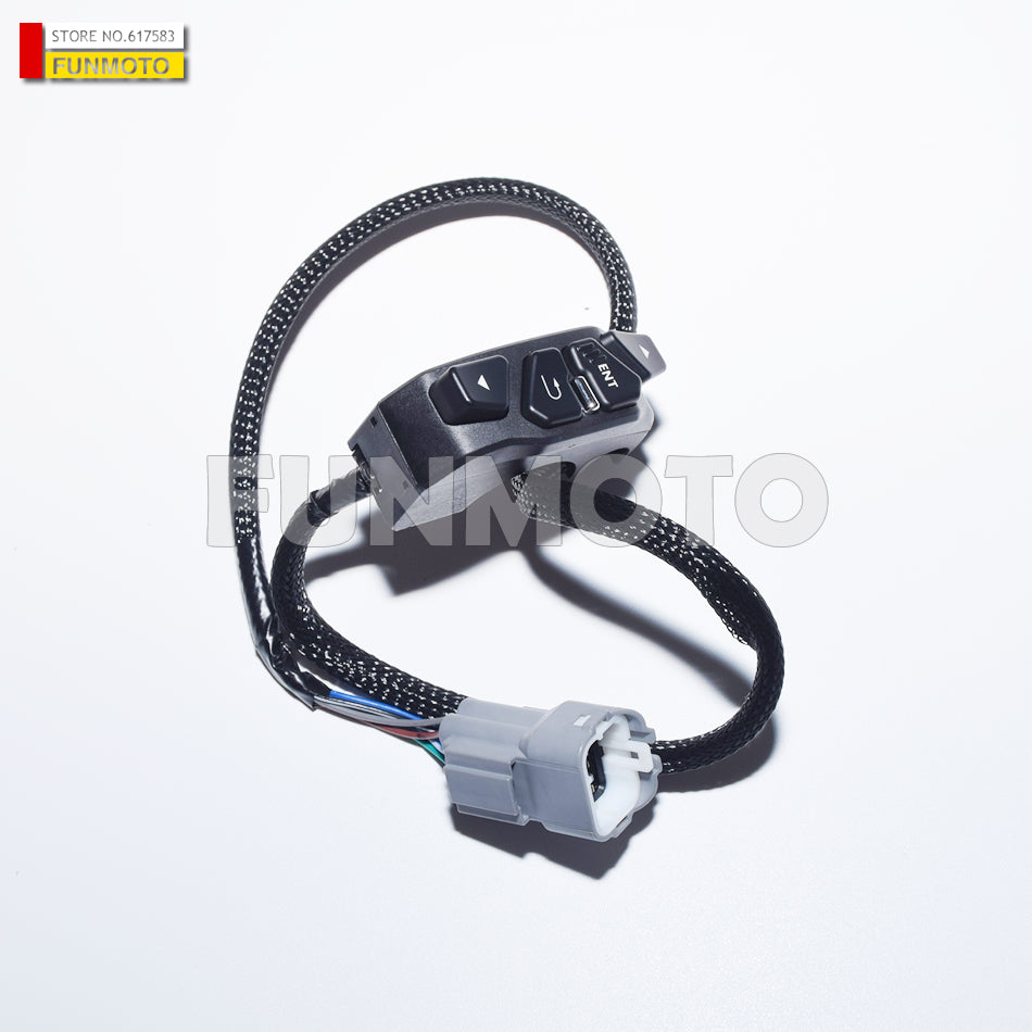 Dashboard Switch Suit for CF250SR/CF250NK code is 6KMV-166000-B001