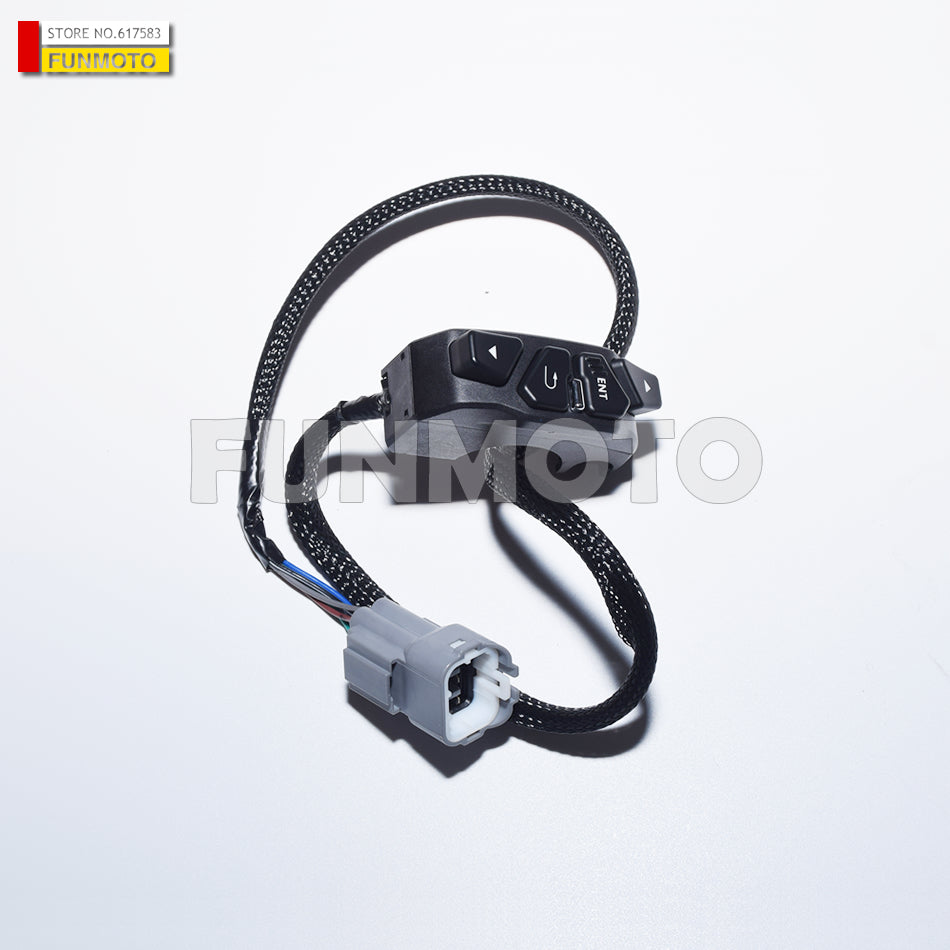 Dashboard Switch Suit for CF250SR/CF250NK code is 6KMV-166000-B001