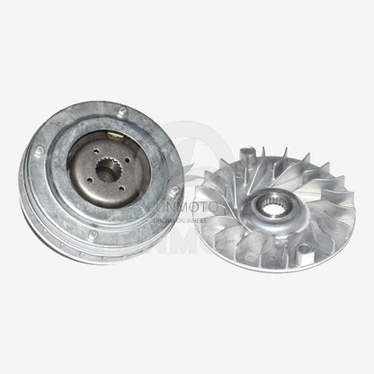 REAR BELT DRIVE WHEEL/ DRIVE PULLEY FACE OF LINHAI 400ATV/400ATV-2B