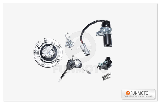 Lock Kit suit for CF300NK or CF300SR code is 6KMV-011000-B001