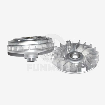 REAR BELT DRIVE WHEEL/ DRIVE PULLEY FACE OF LINHAI 400ATV/400ATV-2B