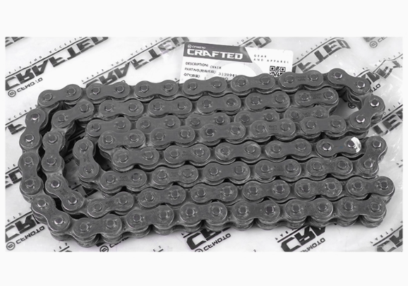 Big Chain and Rear wheel sprocket rubber suit CF450NK code is 3120941/A000-110007