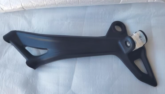 Rear Right footrest bracket and foot pedal suit CF450SR code is 6AQV-140300-1000