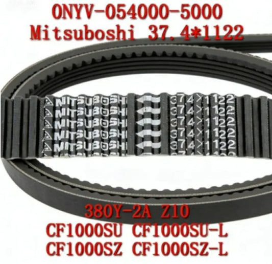 Drive Belt suit CF1000SU/CF100SZ 37.4*1122 code is 0NYV-054000-5000