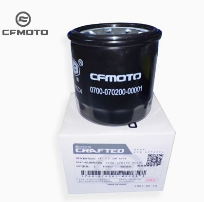 10pcs Oil filter suit CF675NK or CF675SRR code is 0700-070200-00001