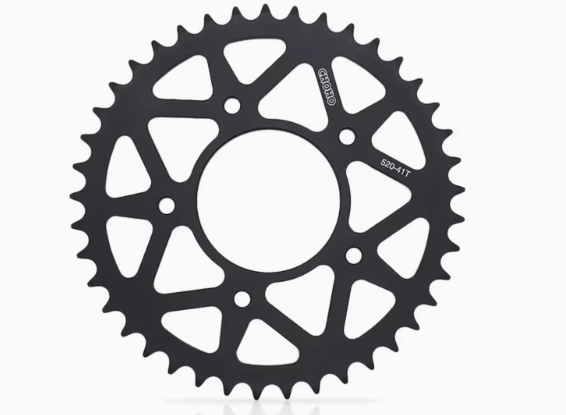 Rear Sprocket and 5pcs rubber suit CF250CLX