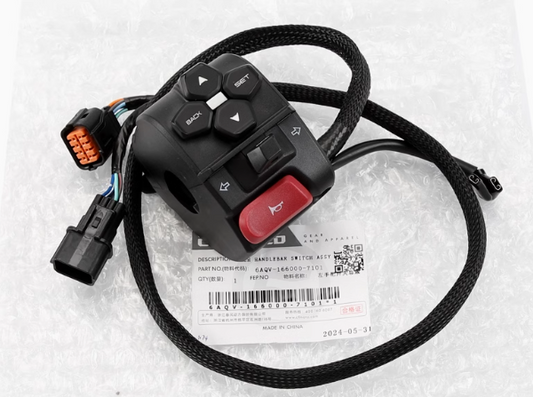 left handle bar switch suit CF450MT code is 6AQV-166000-7101