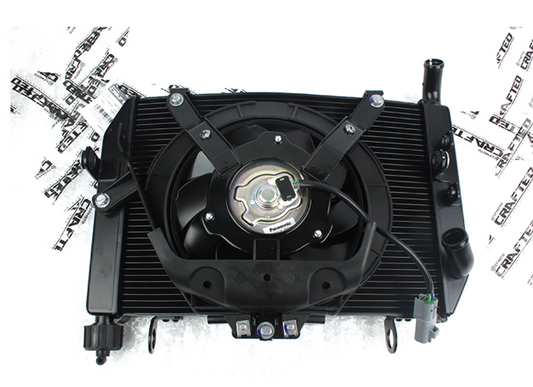 Radiator with fan assy suit CF675SR-R Code is 6GUV-181000-5600