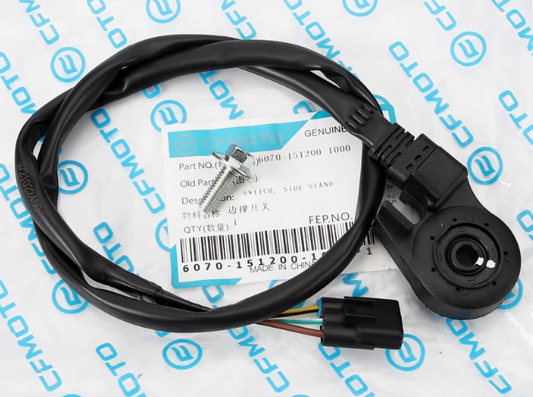 Kickstand Switch suit for CF150NK/CF250SR/CF250SRS/CF400NK/CF650MT/CF650GT/CF700CLX code 6070-151200-1000/6KMV-151200-8501