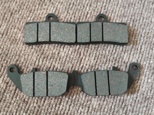 1 Pair front brake pad and 1 pair rear brake pad suit CF300SR/CF300NK 6KM#-0812A0-8100/6KMV-0911A0