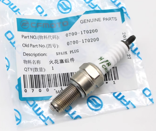Spark Plug suit CF300NK/CF300SR/CF250NK/CF250SR Code is 0700-170200