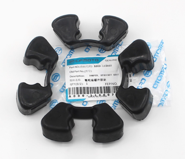 Big Chain and Rear wheel sprocket rubber suit CF450NK code is 3120941/A000-110007