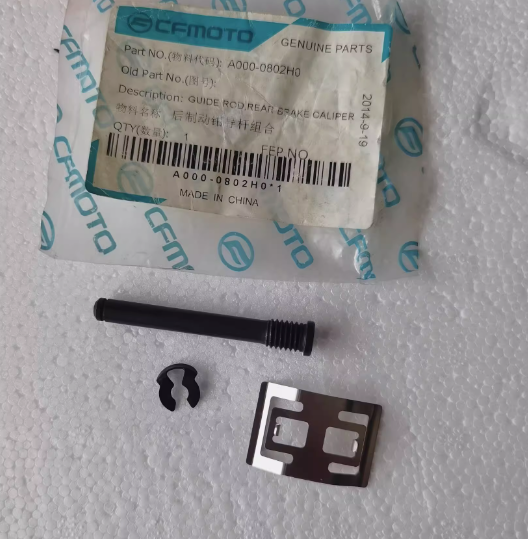 Rear Brake caliper guide pole and plate suit CF450MT