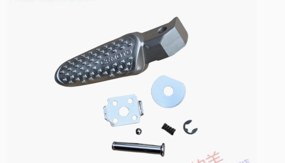 Rear Left footrest bracket and footpedal suit CF450SR code is 6AQV-140200-1000