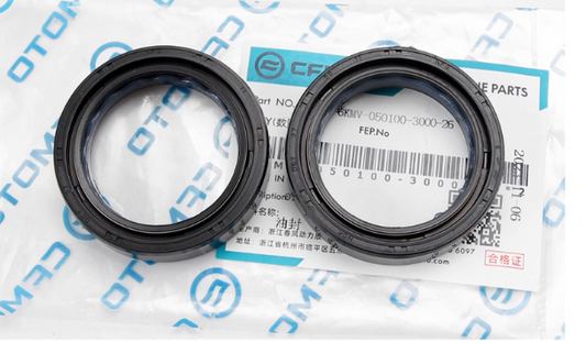 2pcs oil sealing suit Front Bar suit CF300SR code is 6KMV-050100-3000-26