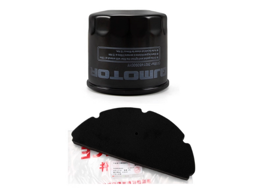 Air Filter and Oil Filter suit QJMOTOR SRK600SRK/GS600RR QJ600GS-3D