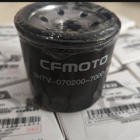 30pcs Oil filter suit CF675SR/CF675SRR/CF675NK Code is 0HTV-070200-7000-10