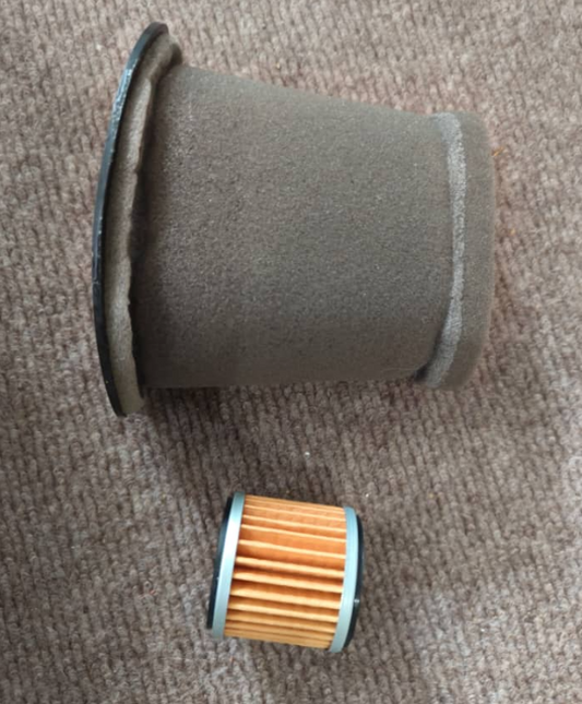 Air Filter and Oil Filter suit QJMOTO250/SRK250