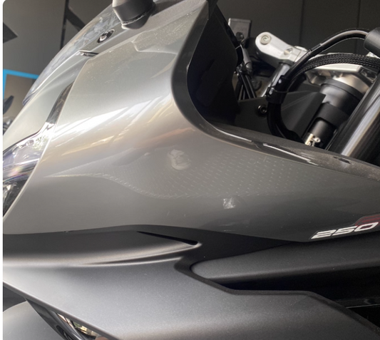 Left Headlight Cover and dashboard support plastic cover suit CF300SR 6KMV-040201-3000-0HC00/6KMV-040301-3000