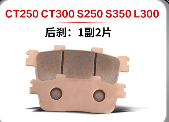 Rear Brake Pad suit QJ MOTOR SRK250RS