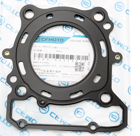 Cylinder head gasket and cylinder gasket suit CF300NK/CF250NK/CF300SR/CF250SR code 0DN0-022100