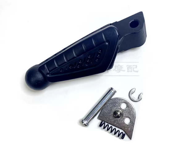 Rear Left footrest bracket and foot pedal suit QJ MOTOR SRK250/QJ250GS-29E