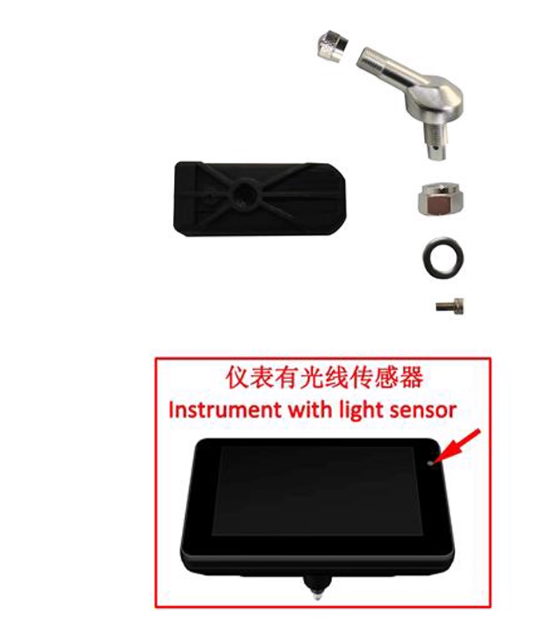 TPMS Sensor suit ZONTES V310