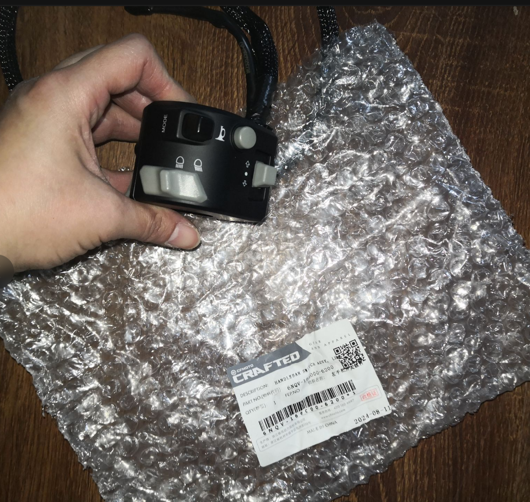 Left Handle Bar Switch Suit CF650MT code is 6NQV-166000-6200