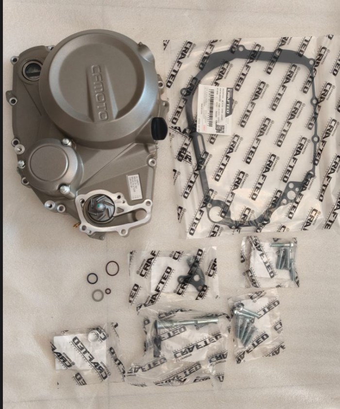 Engine Right Side Cover suit CF250NK/CF250SR code is 0DM0-0130A0-1HA04