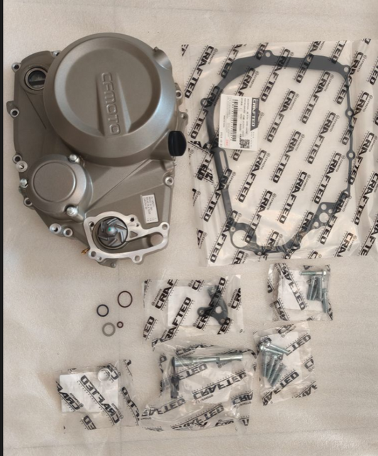 Engine Right Side Cover suit CF250NK/CF250SR code is 0DM0-0130A0-1HA04