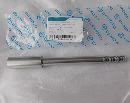 front wheel axle suit CF450NK/CF450SR/CF450MT code is 6AQV-070003-1001