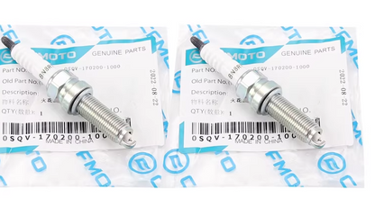 2pcs front bar oil sealing and 2pcs spark plug suit CF450SR